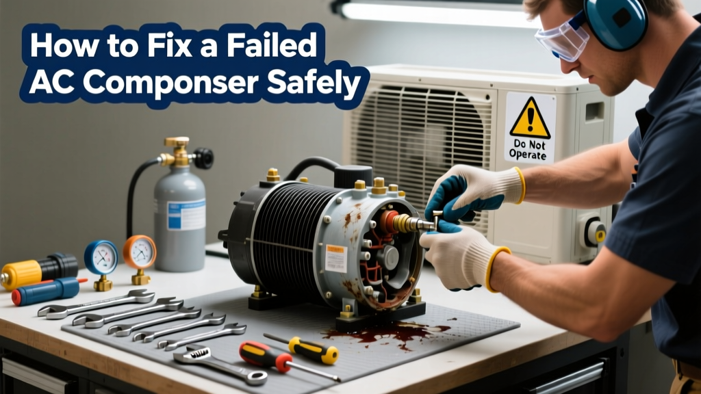 How to Fix a Failed AC Compressor Safely