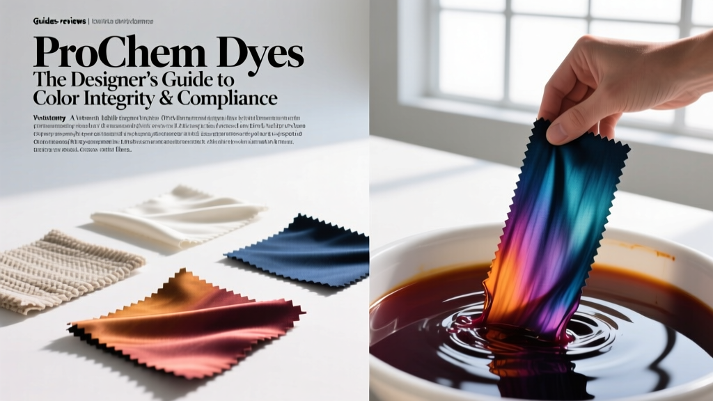 ProChem Dyes: The Designer’s Guide to Color Integrity & Compliance