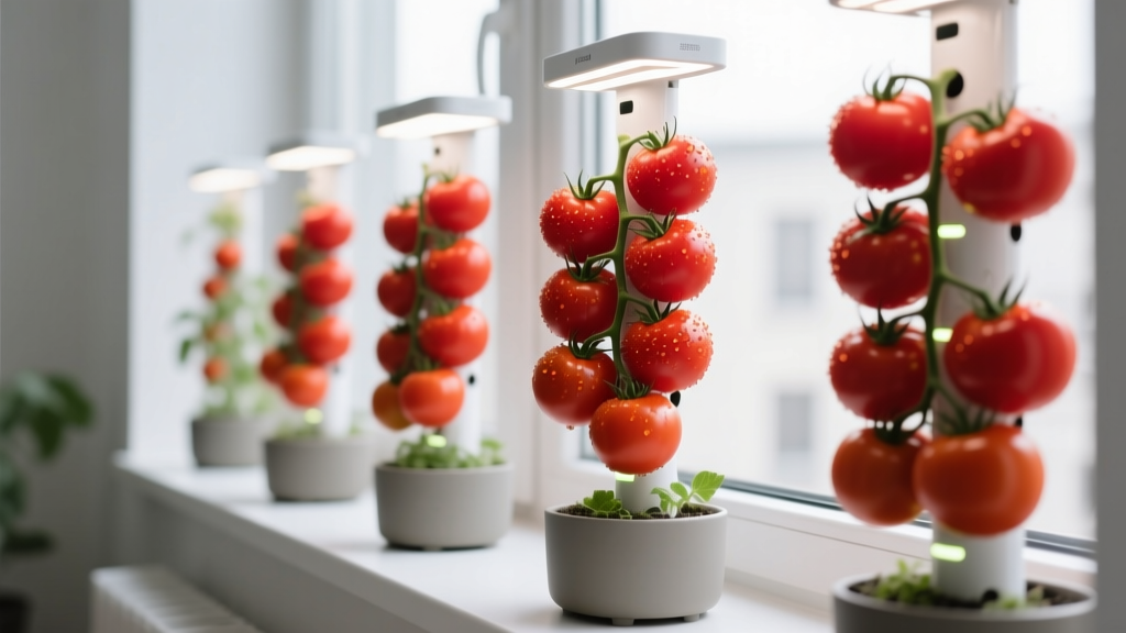 Indoor Tomato Care: Juicy Vine-Ripe Tomatoes in 60 Days