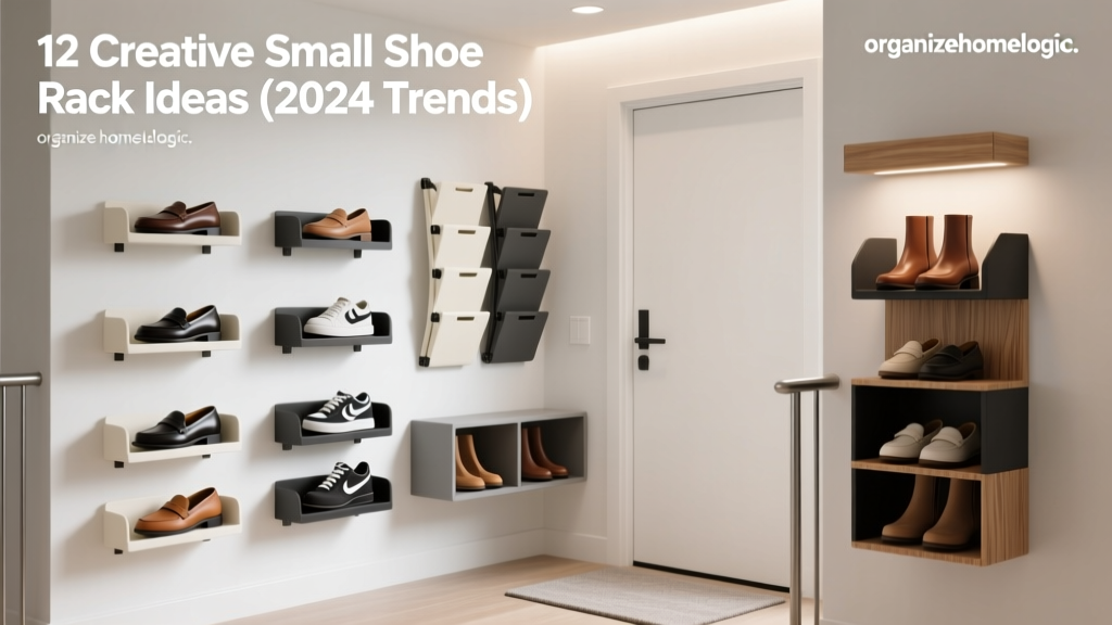 12 Creative Small Shoe Rack Ideas (2024 Trends)