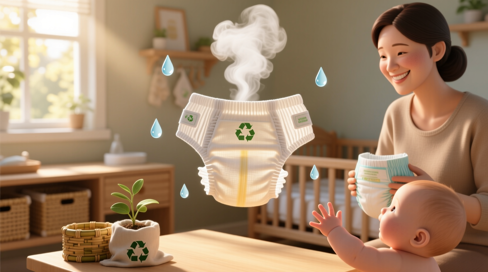 sanitize cloth diaper inserts without chlorine