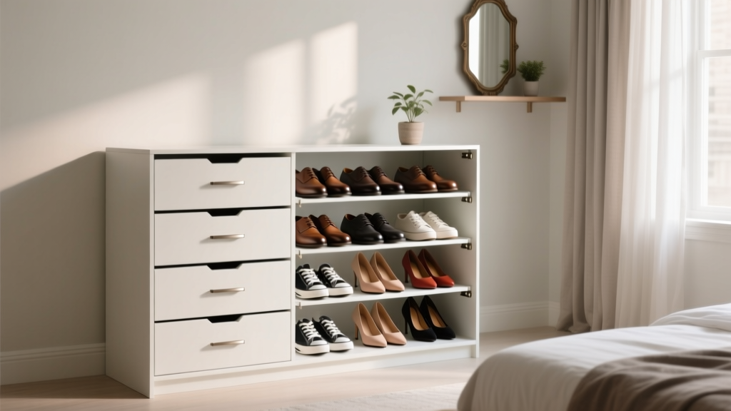 Closet Organizer with Drawers & Shoe Rack: Where to Buy