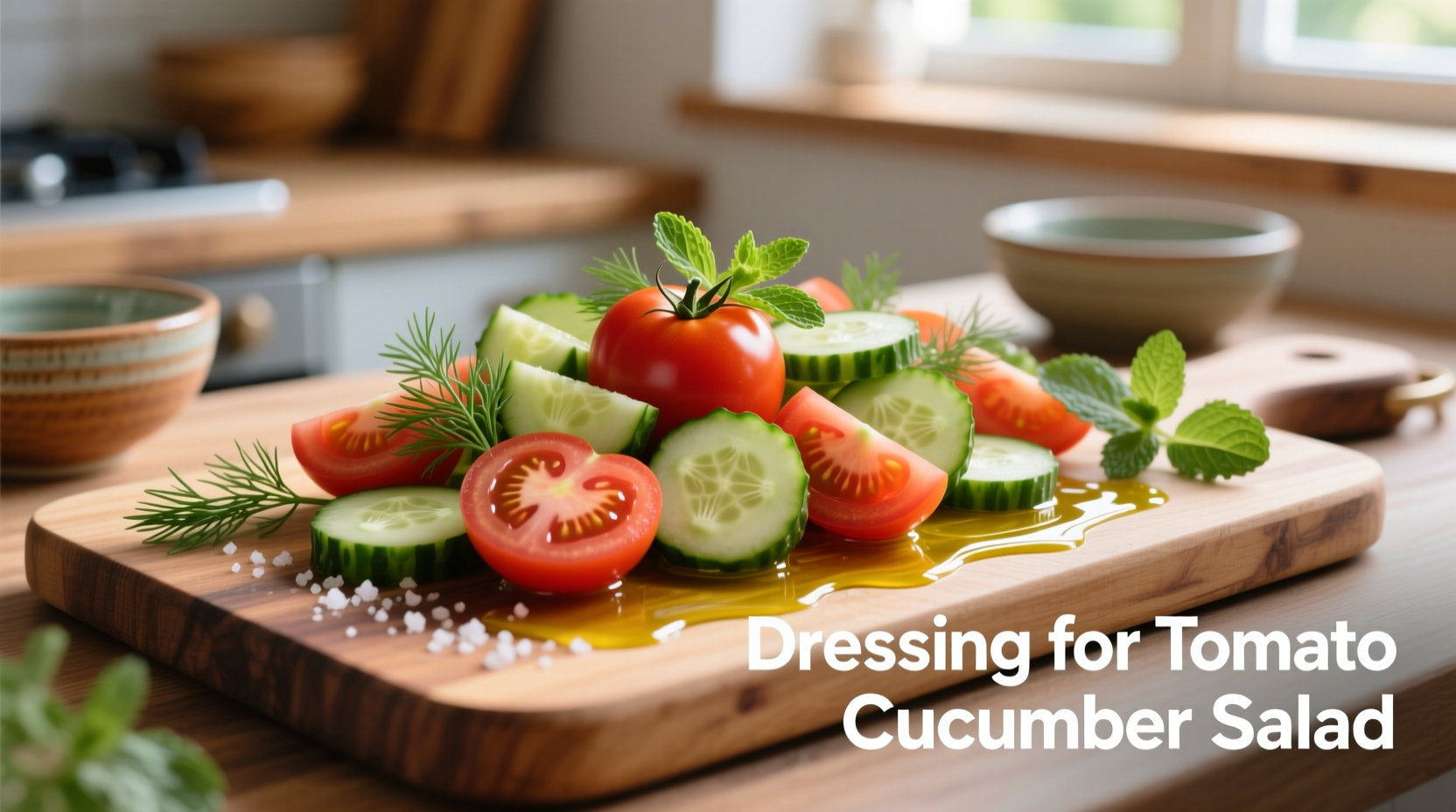 Perfect Dressings for Tomato Cucumber Salad: 5 Expert Recipes