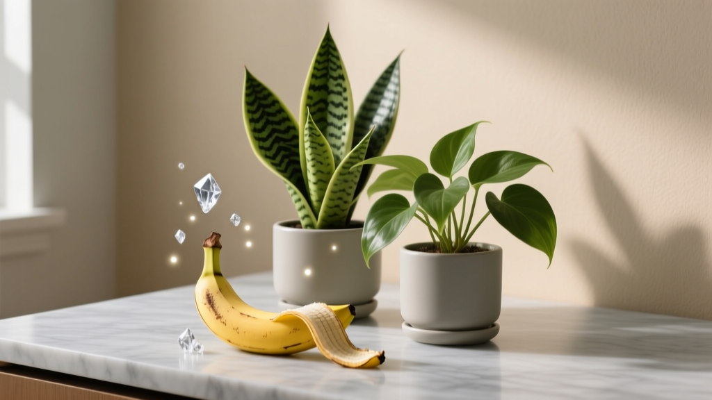 Banana Peels for Indoor Plants: Truth & Safe Uses