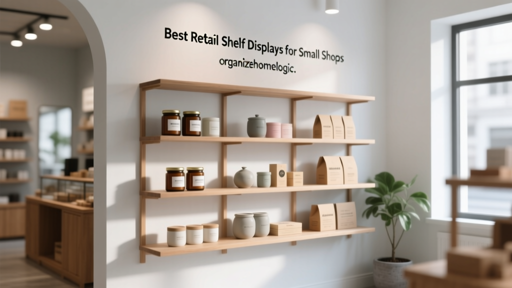Best Retail Shelf Displays for Small Shops