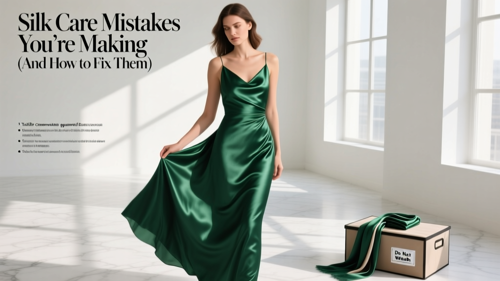 Silk Care Mistakes You’re Making (And How to Fix Them)