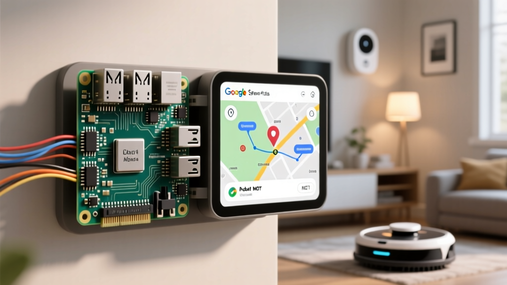 Google Maps Raspberry Pi Integration for Smart Home Dashboards