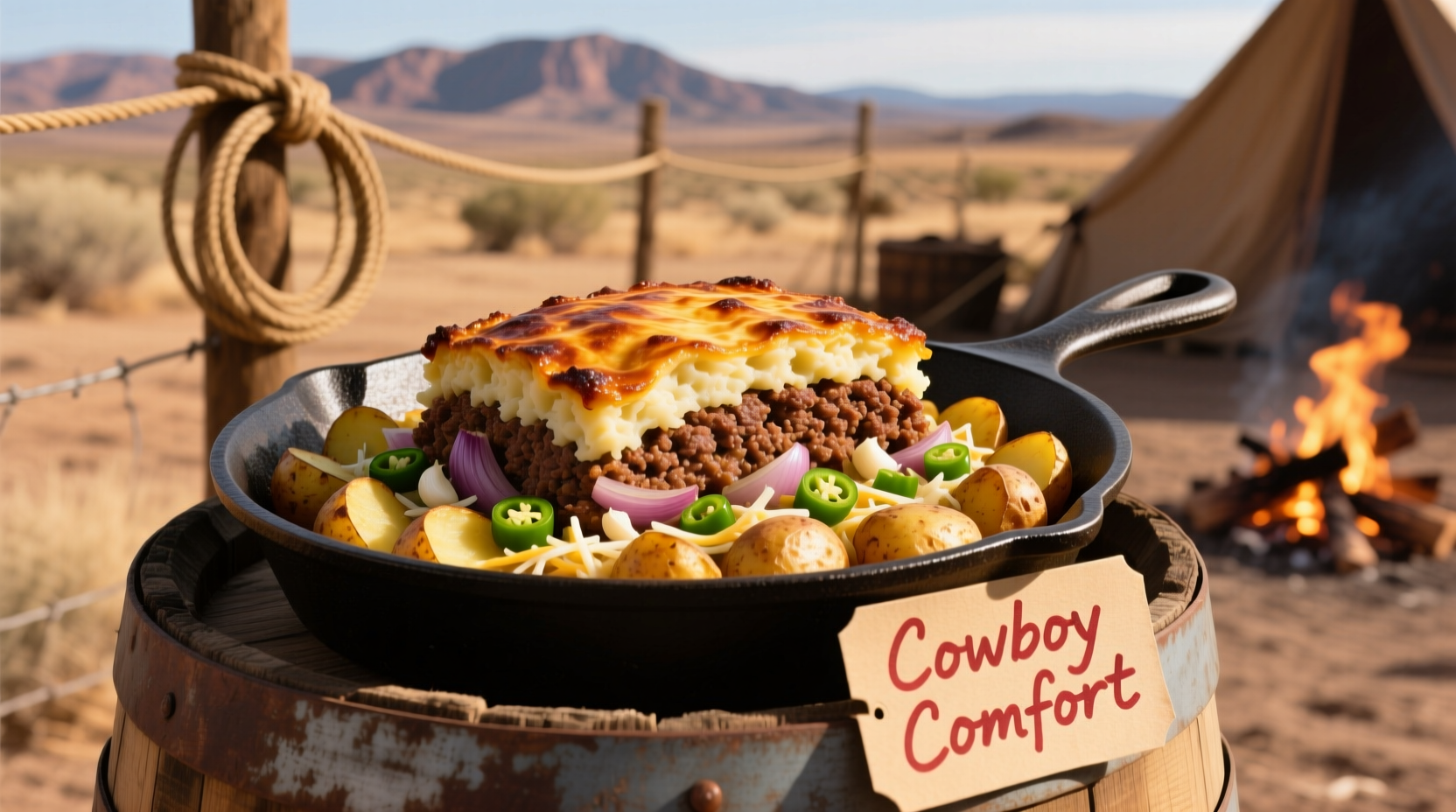 Cowboy Meatloaf and Potato Casserole Recipe Guide