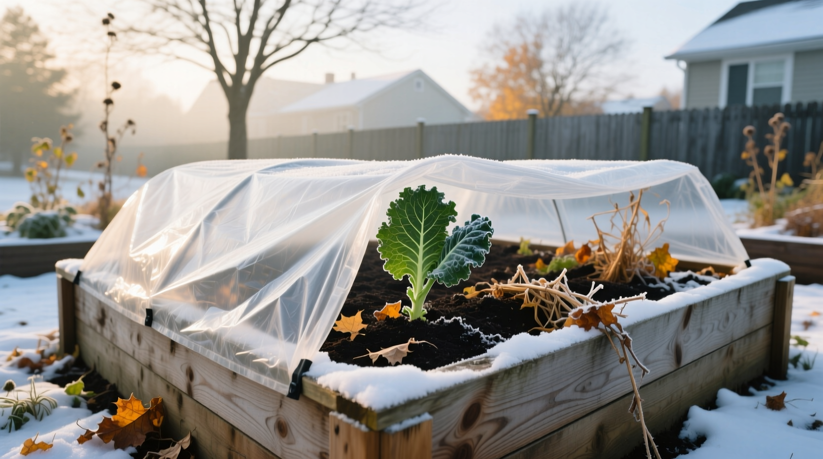should you cover raised beds for winter