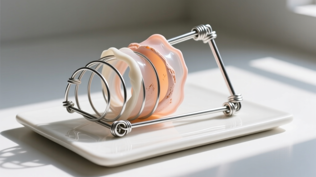 An 18-gauge aluminum wire armature skeleton partially wrapped in raw translucent polymer clay, resting on a ceramic baking tile
