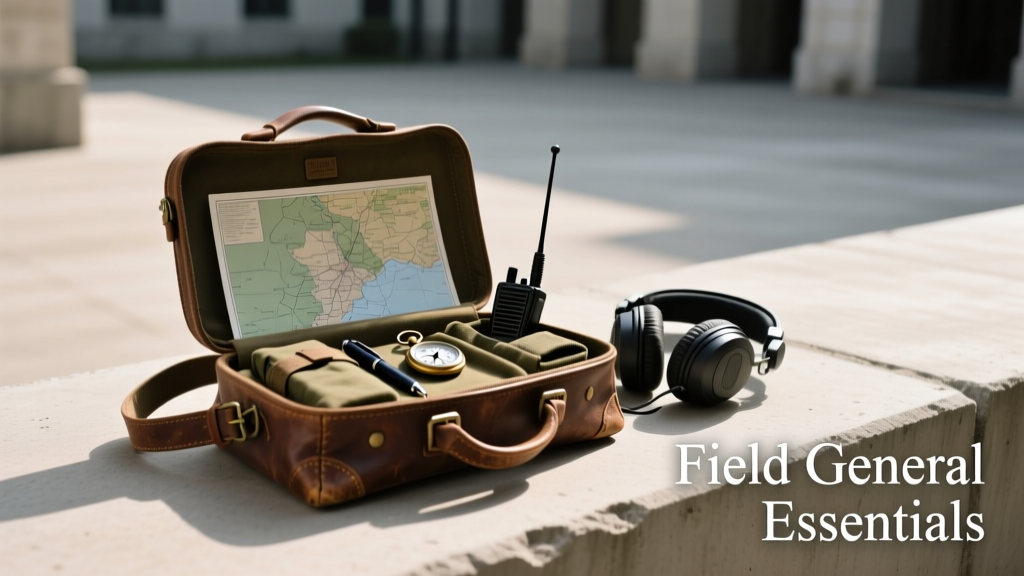 Field General Essentials: The Non-Negotiable Gear, Skills, and Protocols for Operational Field Leadership