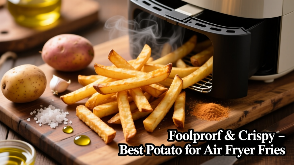 Best Potato for Air Fryer Fries: Crispy, Golden & Foolproof