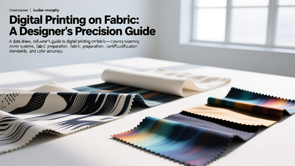 Digital Printing on Fabric: A Designer’s Precision Guide