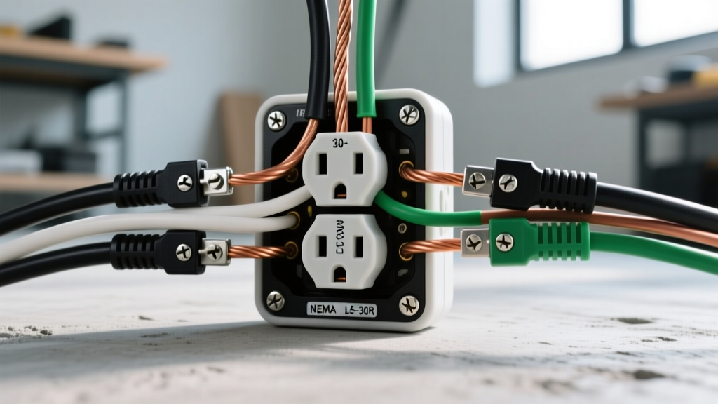 How to Wire a 30 Amp 120 Volt Receptacle (NEMA TT-30R & L5-30R)