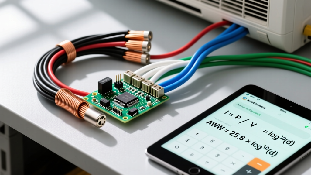 How to Use an Air Conditioner Wire Size Calculator: Formulas & Worked Examples