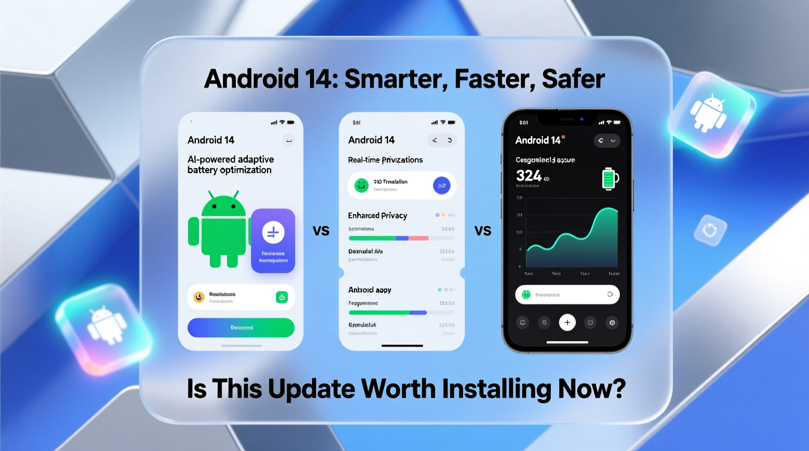 android 14 new features is the update worth installing now