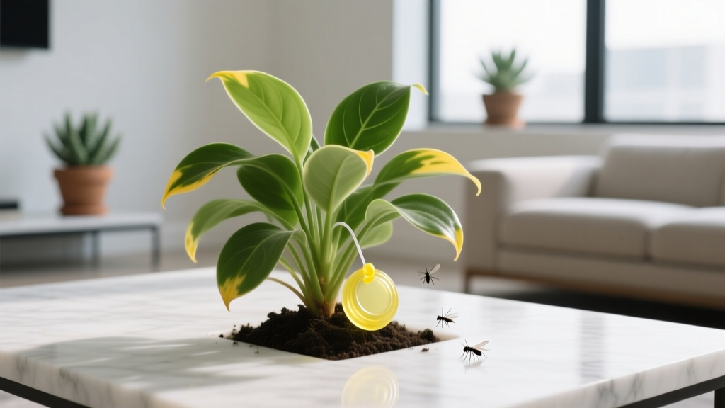 Gnats on Plants Indoors with Yellow Leaves: Fix Root Cause