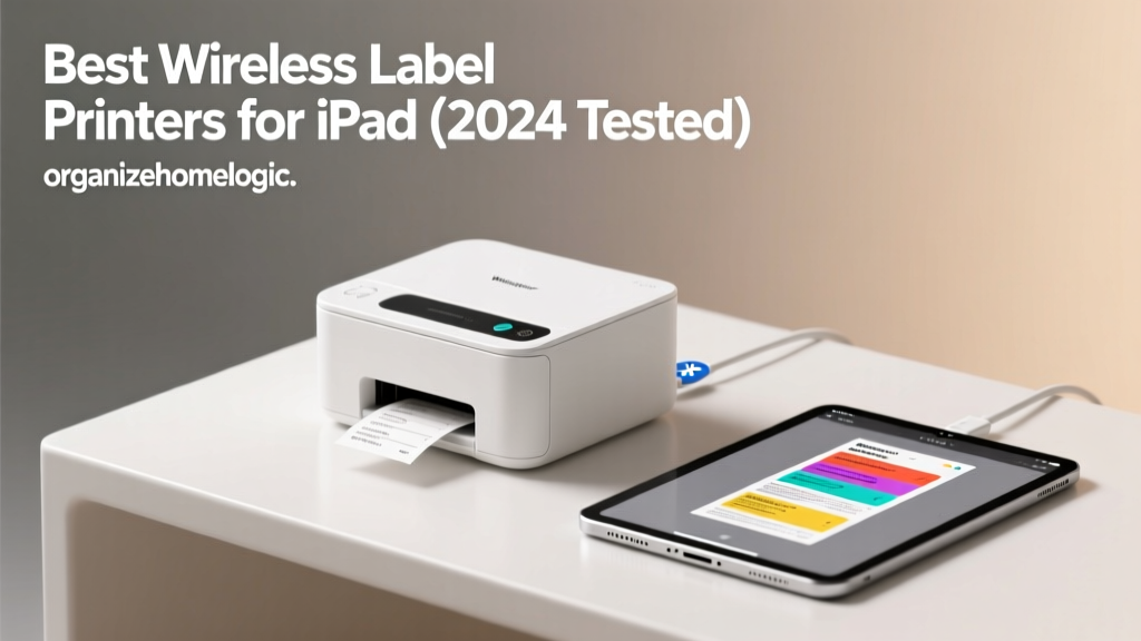 Best Wireless Label Printers for iPad (2024 Tested)