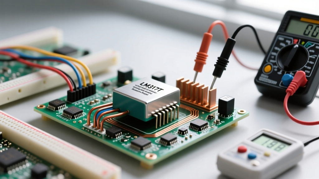 LM317T Adjustable Voltage Regulator: Topology Math and Thermal Design