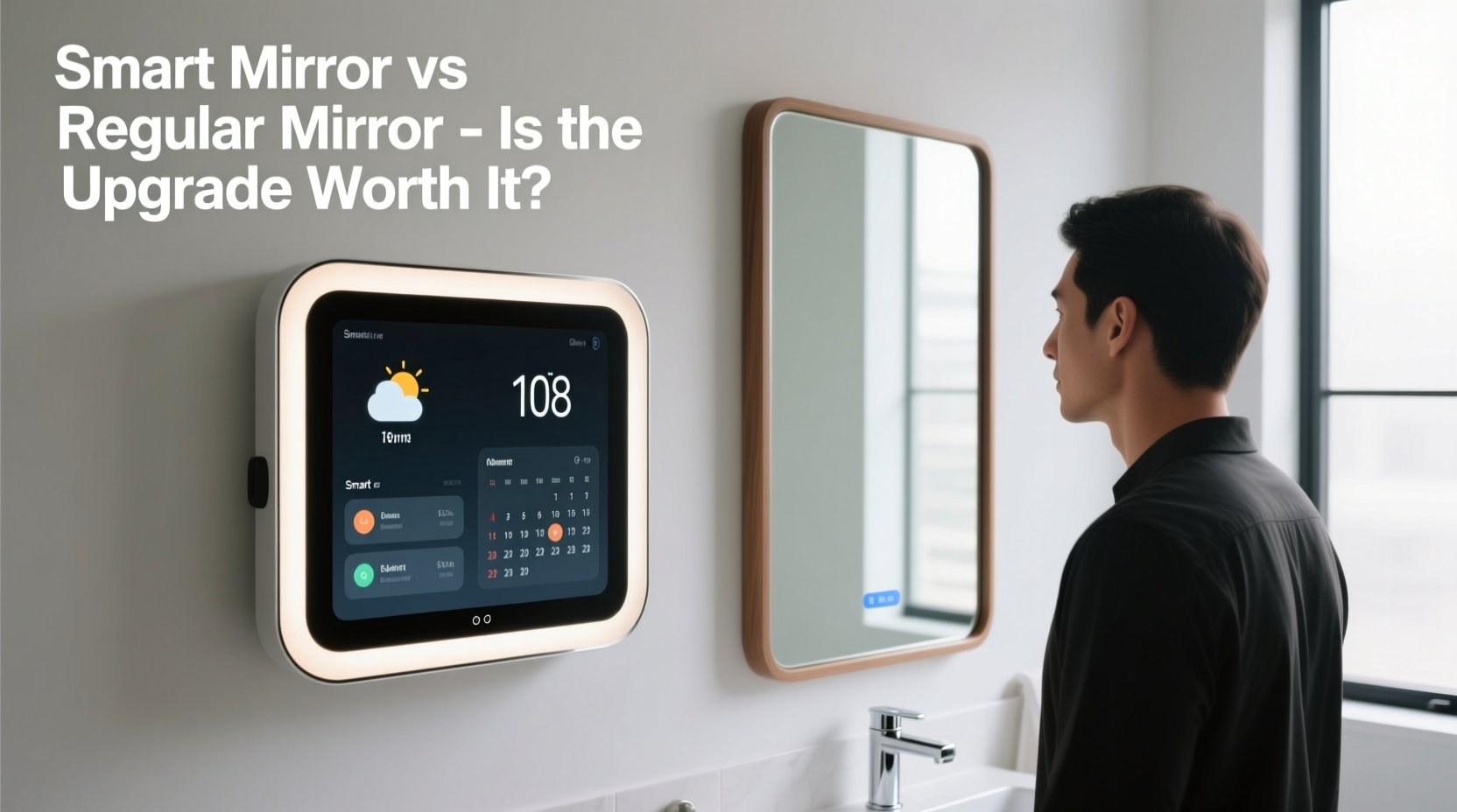 smart mirror vs regular mirror is the tech upgrade useful or just flashy