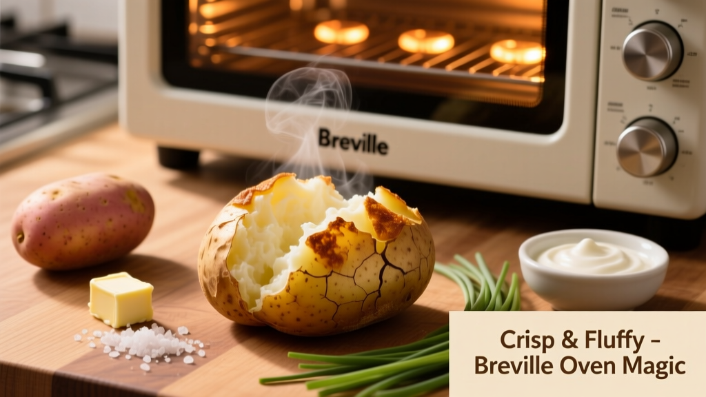 How to Bake a Potato in a Breville Oven (Crisp & Fluffy!)