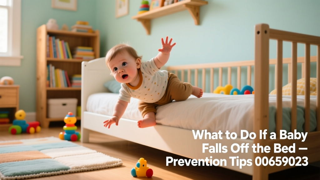 Baby Fell Off Bed: Immediate Response, Injury Assessment, and Evidence-Based Prevention Strategies