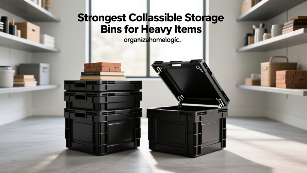 Strongest Collapsible Storage Bins for Heavy Items