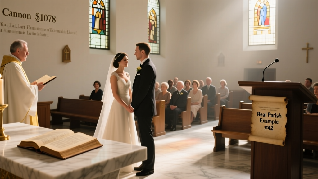 Wedding Mass & Sunday Obligation: Canon Law Explained