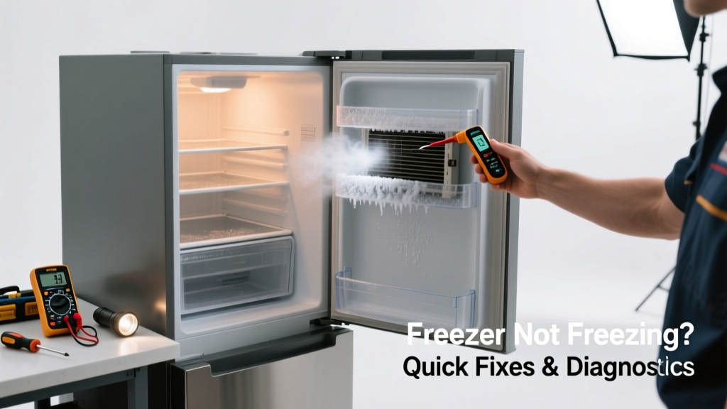 Freezer Not Freezing in Kitchen: Quick Fixes & Diagnostics