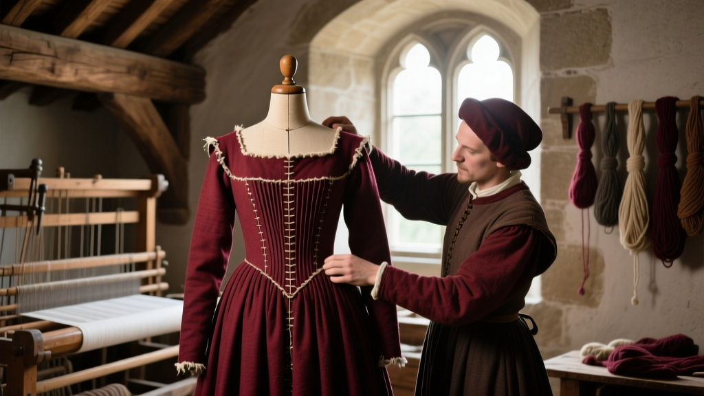 Tailoring a 15th-Century Burgundian Houppelande: 2026 Guide