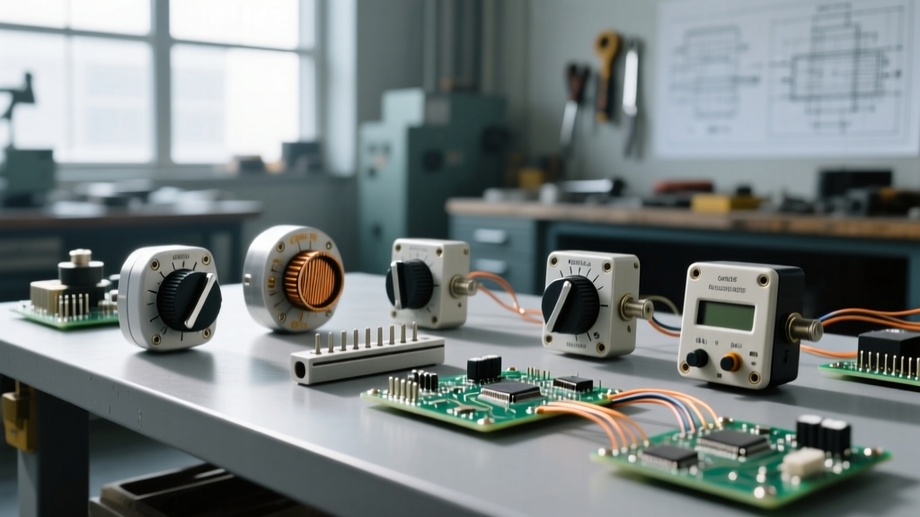 How the Main Types of Potentiometer Work in Electronic Circuits