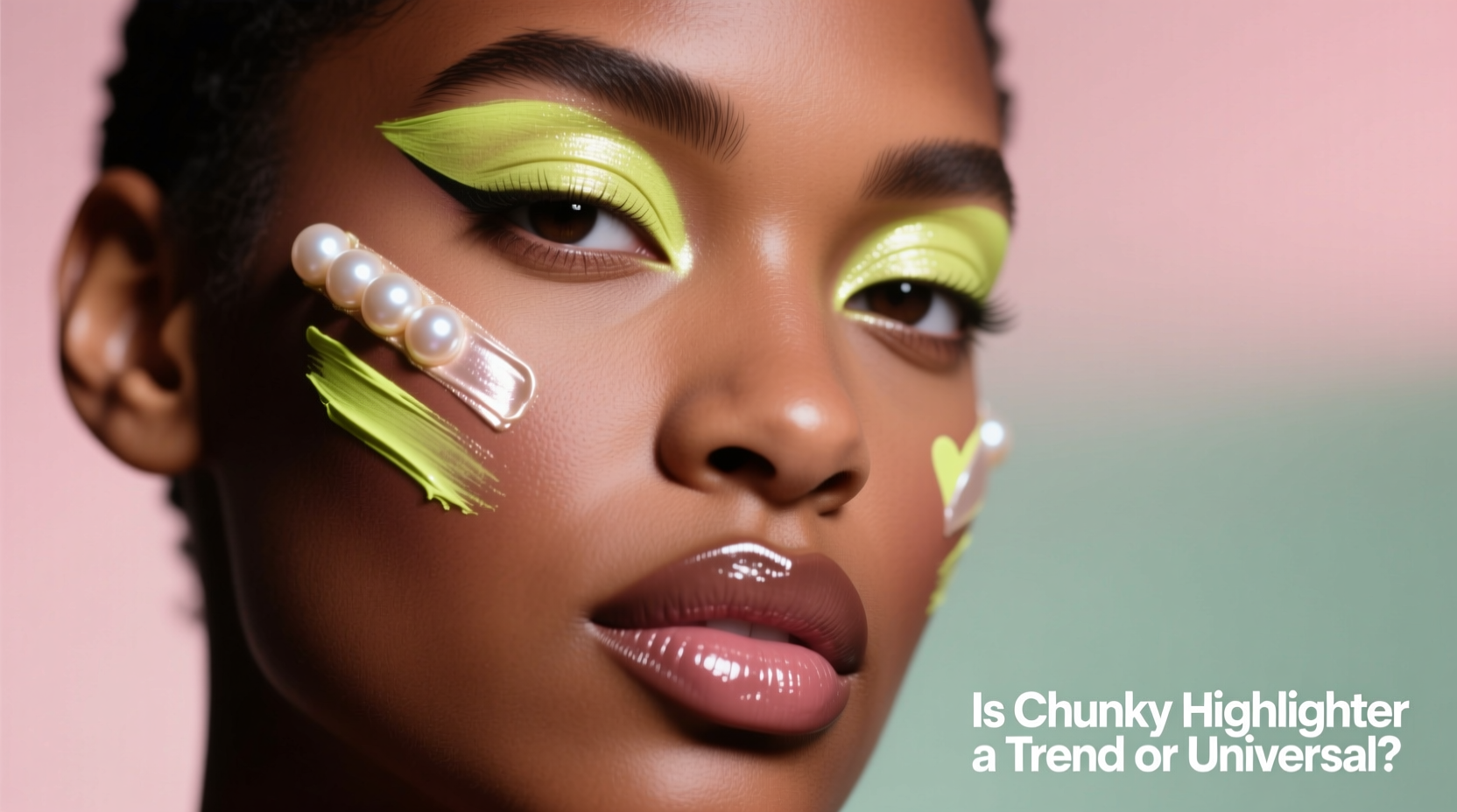 is the resurgence of chunky highlighter just a trend or does it suit more face shapes