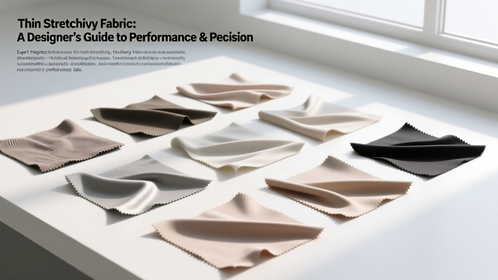 Thin Stretchy Fabric: A Designer’s Guide to Performance & Precision