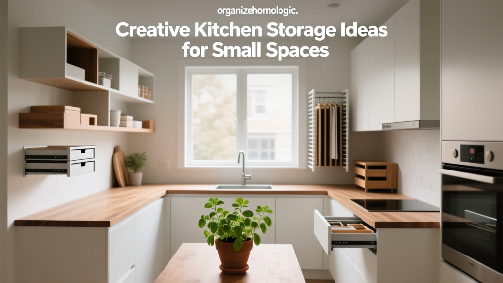 Creative Kitchen Storage Ideas for Small Spaces