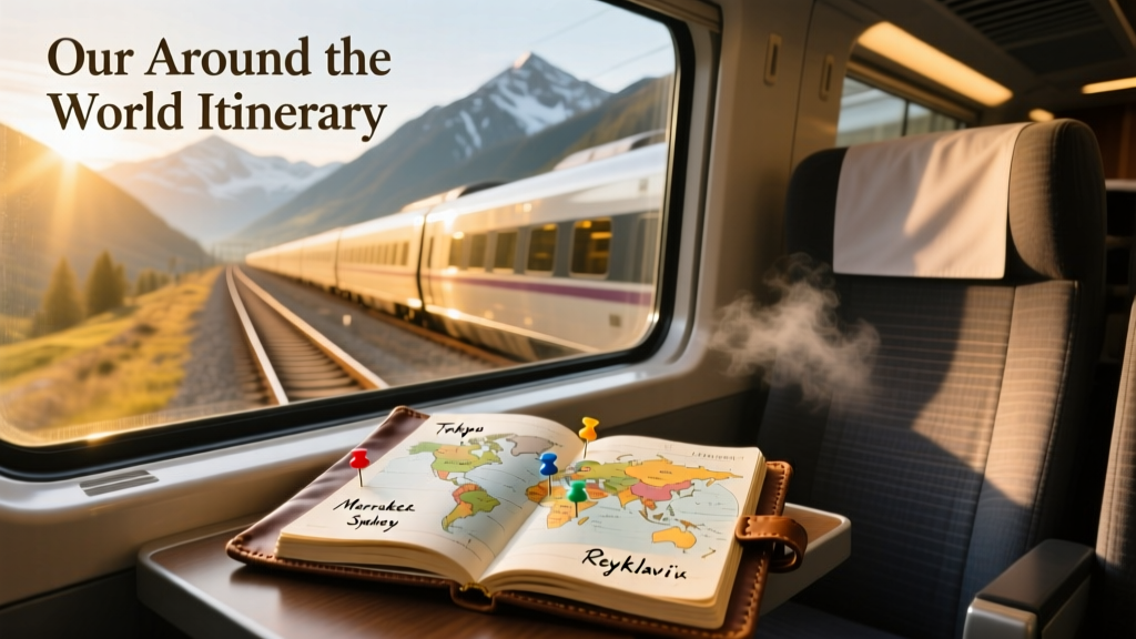 Our Around The World Itinerary: A Real-World, Multi-Modal Journey Across Six Continents