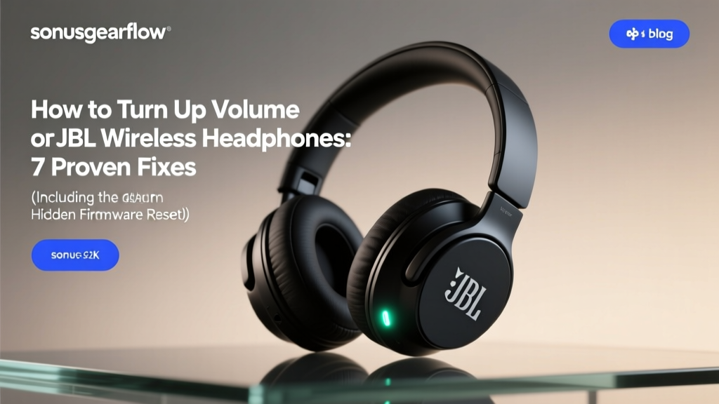 JBL Wireless Headphones Low Volume Fixes (2026)