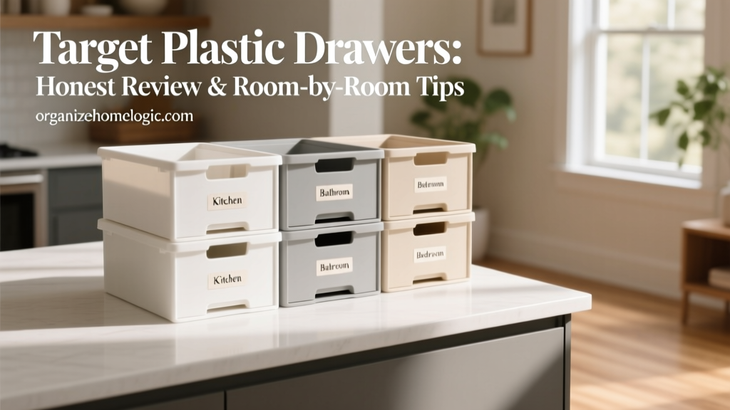 Target Plastic Drawers: Honest Review & Room-by-Room Tips