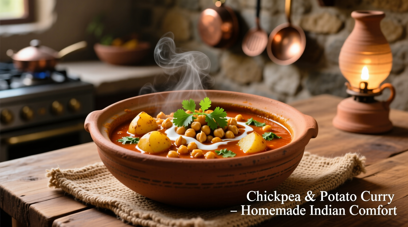 chickpea and potato curry