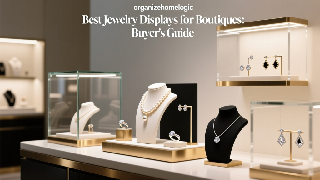 Best Jewelry Displays for Boutiques: Buyer's Guide