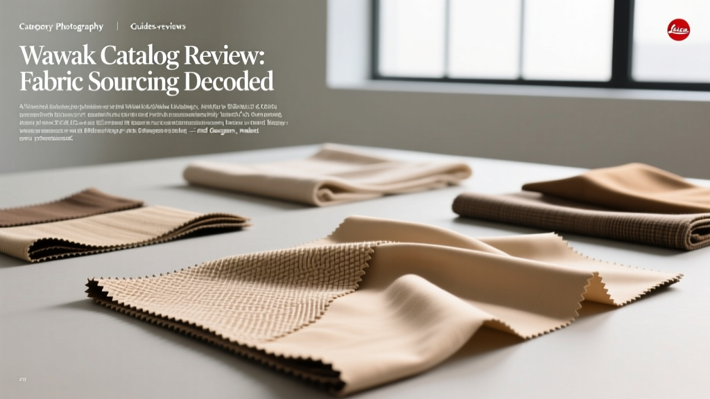 Wawak Catalog Review: Fabric Sourcing Decoded