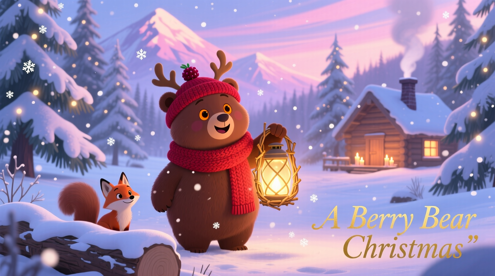 a berry bear christmas