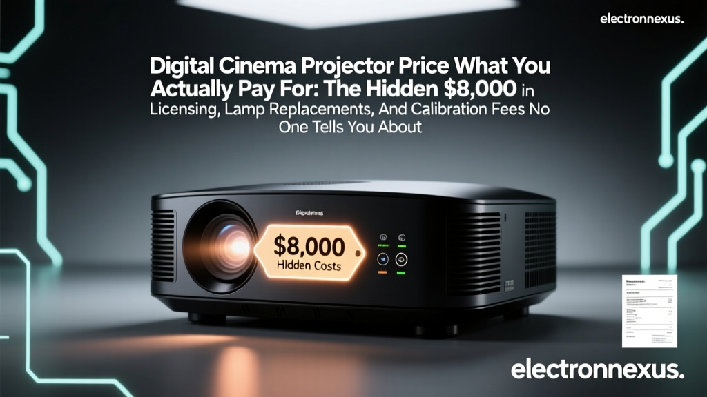 Digital Cinema Projector Price What You Actually Pay For: The Hidden $8,000 in Licensing, Lamp Replacements, and Calibration Fees No One Tells You About