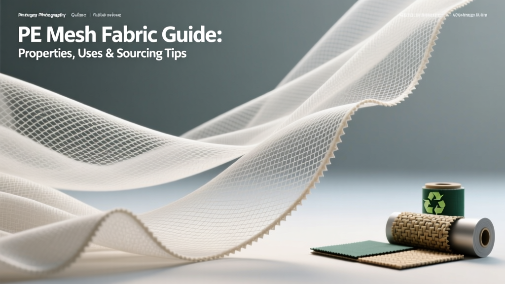 PE Mesh Fabric Guide: Properties, Uses & Sourcing Tips