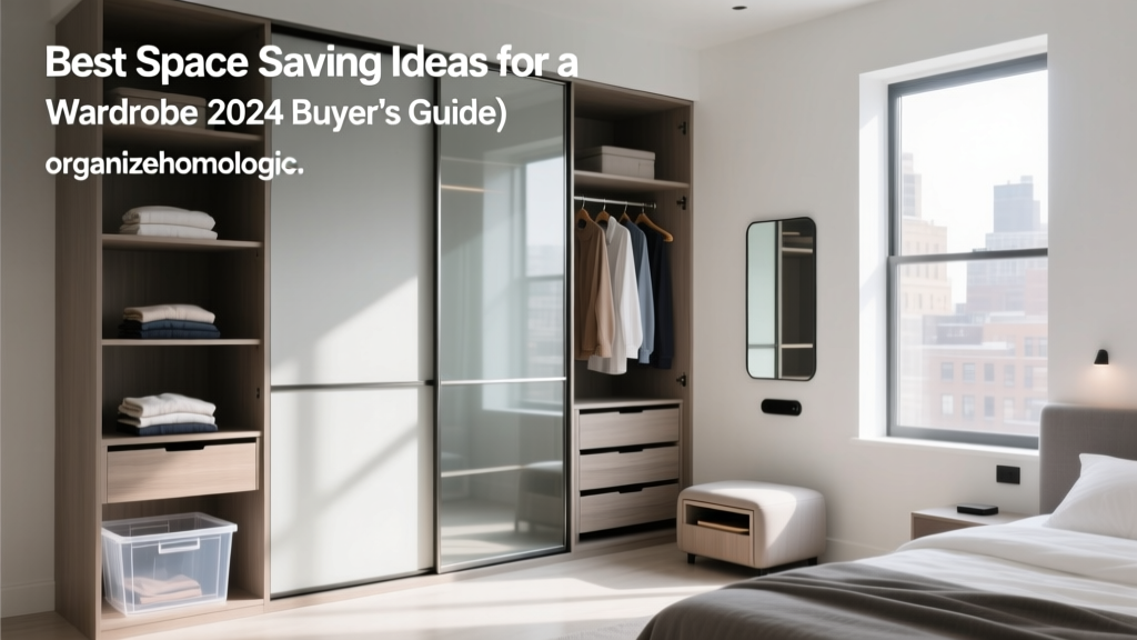 Best Space Saving Ideas for a Wardrobe (2024 Buyer's Guide)