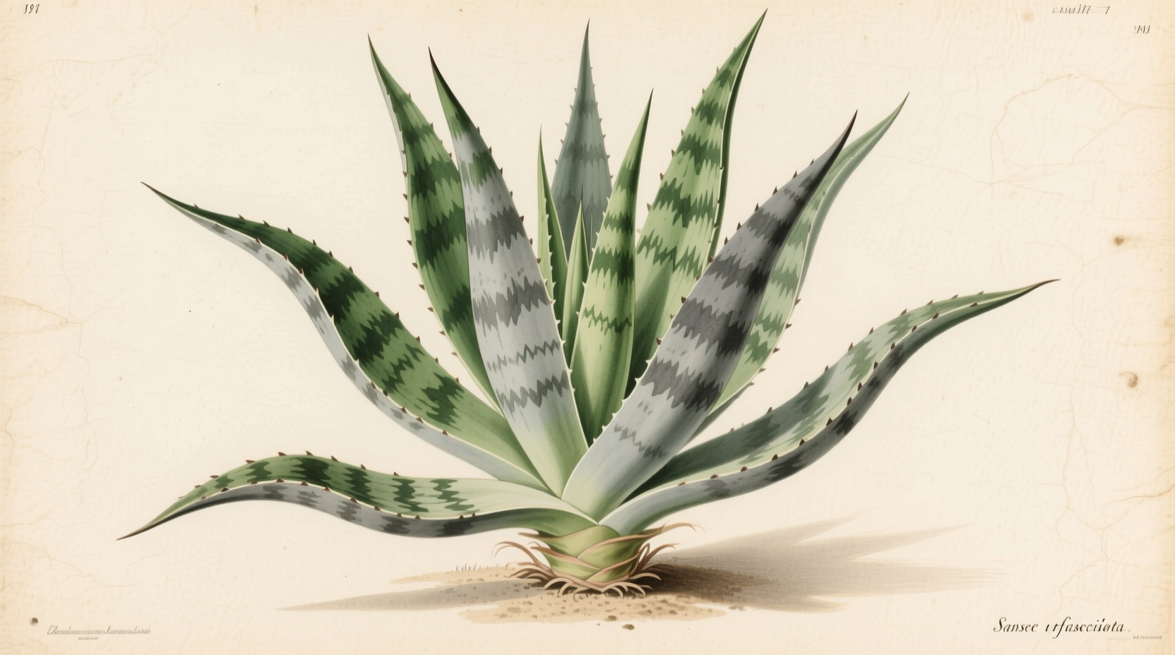 sansevieria trifasciata plant