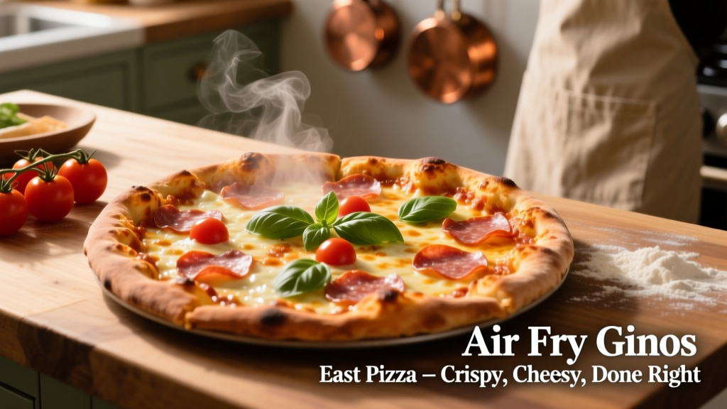 Air Fry Gino's East Pizza: Crispy, Cheesy & Perfect