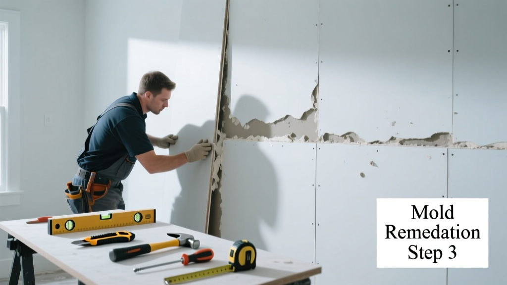 Replacing Mold-Damaged Wall Sections: A Practical Fix