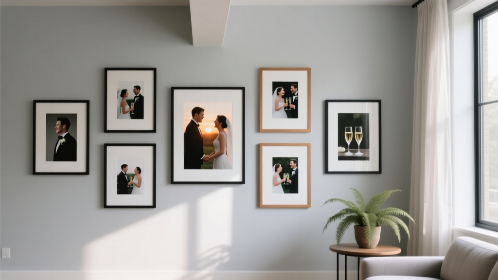 Tasteful Wedding Photo Display Ideas (2026)
