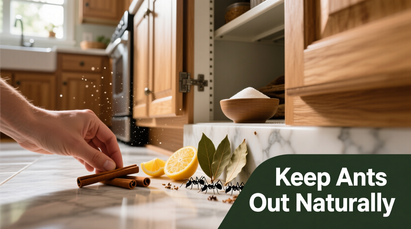 how to keep ants out of your kitchen naturally and effectively