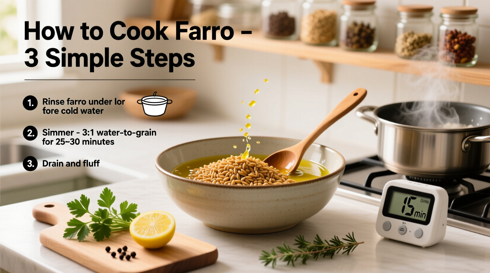 How to Cook Farro Perfectly: A Chef's Step-by-Step Guide